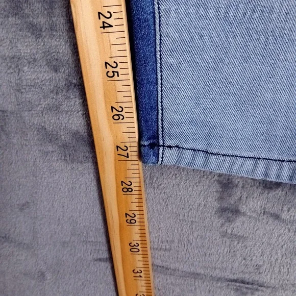 Current/Elliott Jeans Womens 26 Blue Patchwork Skinny Ankle Mid Rise Distressed - Picture 5 of 10